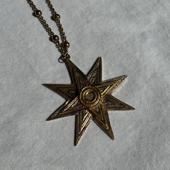 RARE! Star of Ishtar Inanna Necklace Polish Designer Anka Krystyniak - Picture 8 of 13